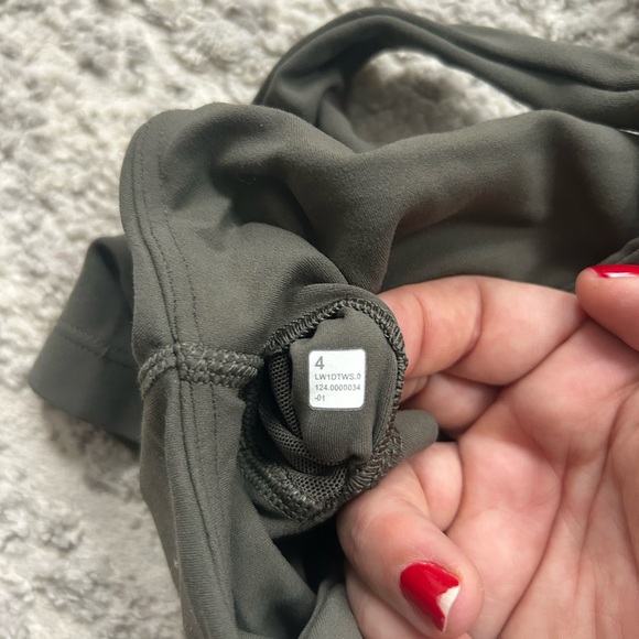 Lululemon Athletica Align Olive Sports Bra 4 - Picture 3 of 3